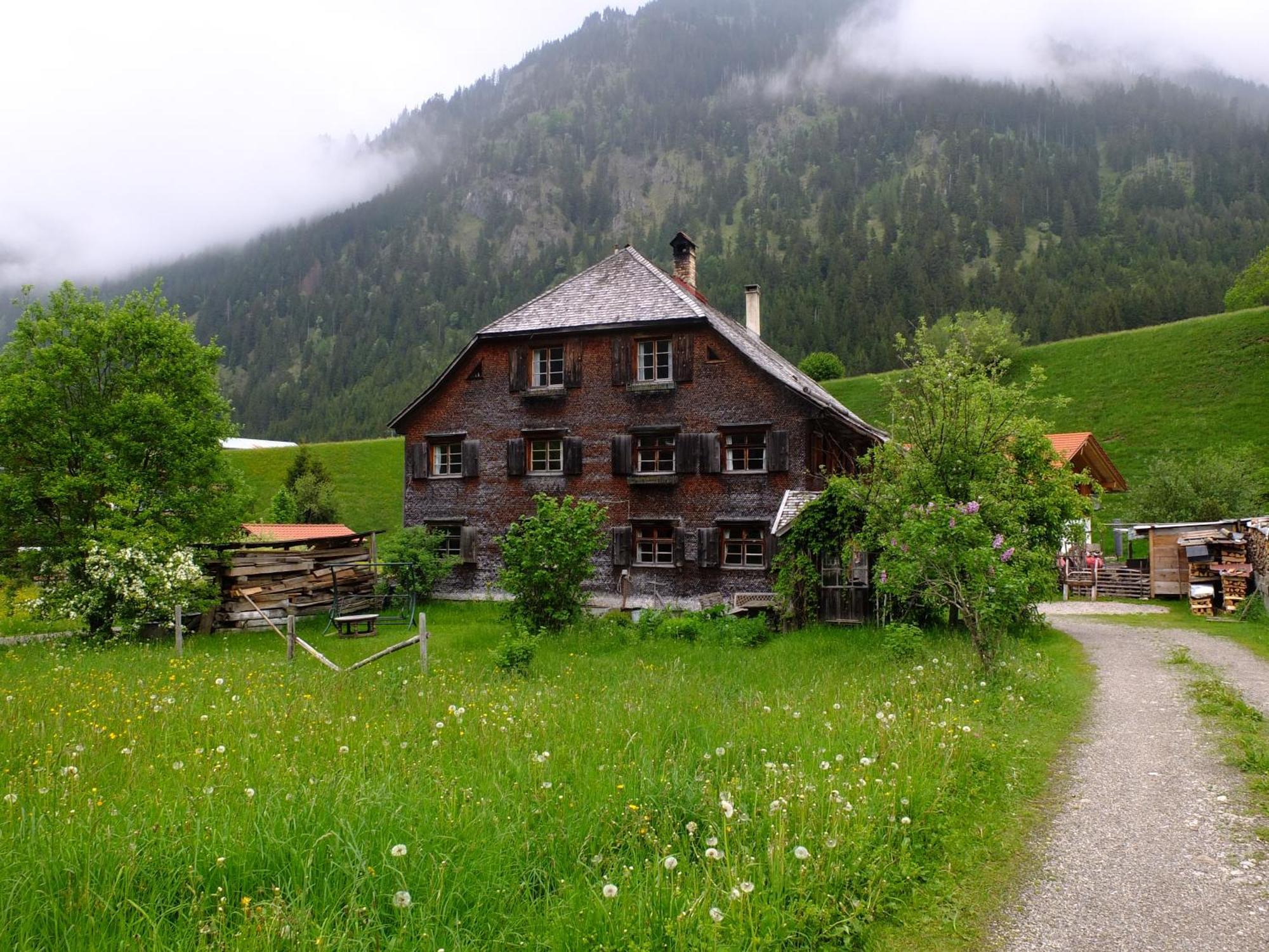 Вилла Holzhaus Besler Бад-Хинделанг Экстерьер фото